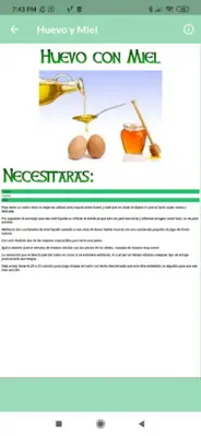 Mascarillas Naturales android App screenshot 1